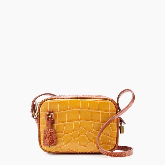 J. Crew Handbags - NWOT J. Crew Mini Signet in Embossed Croc Leather